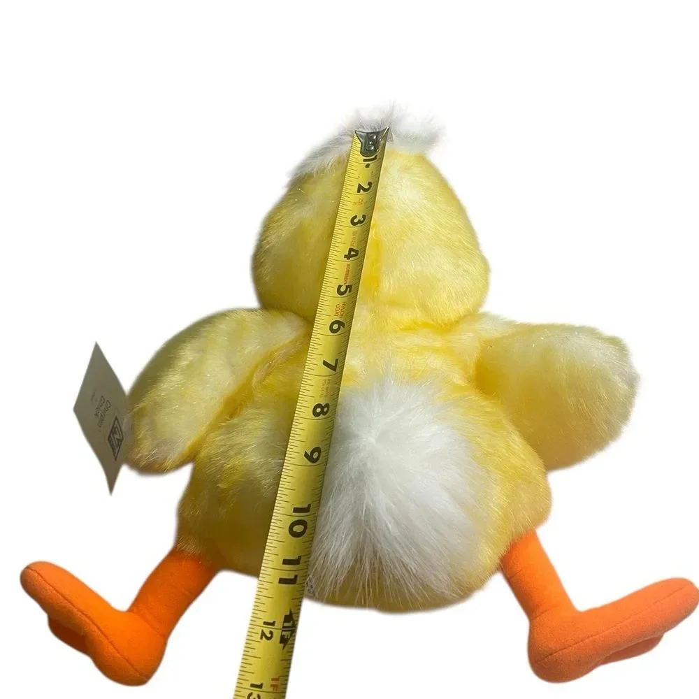 Easter Yellow Plush Duck Toy 13” stuffed animal